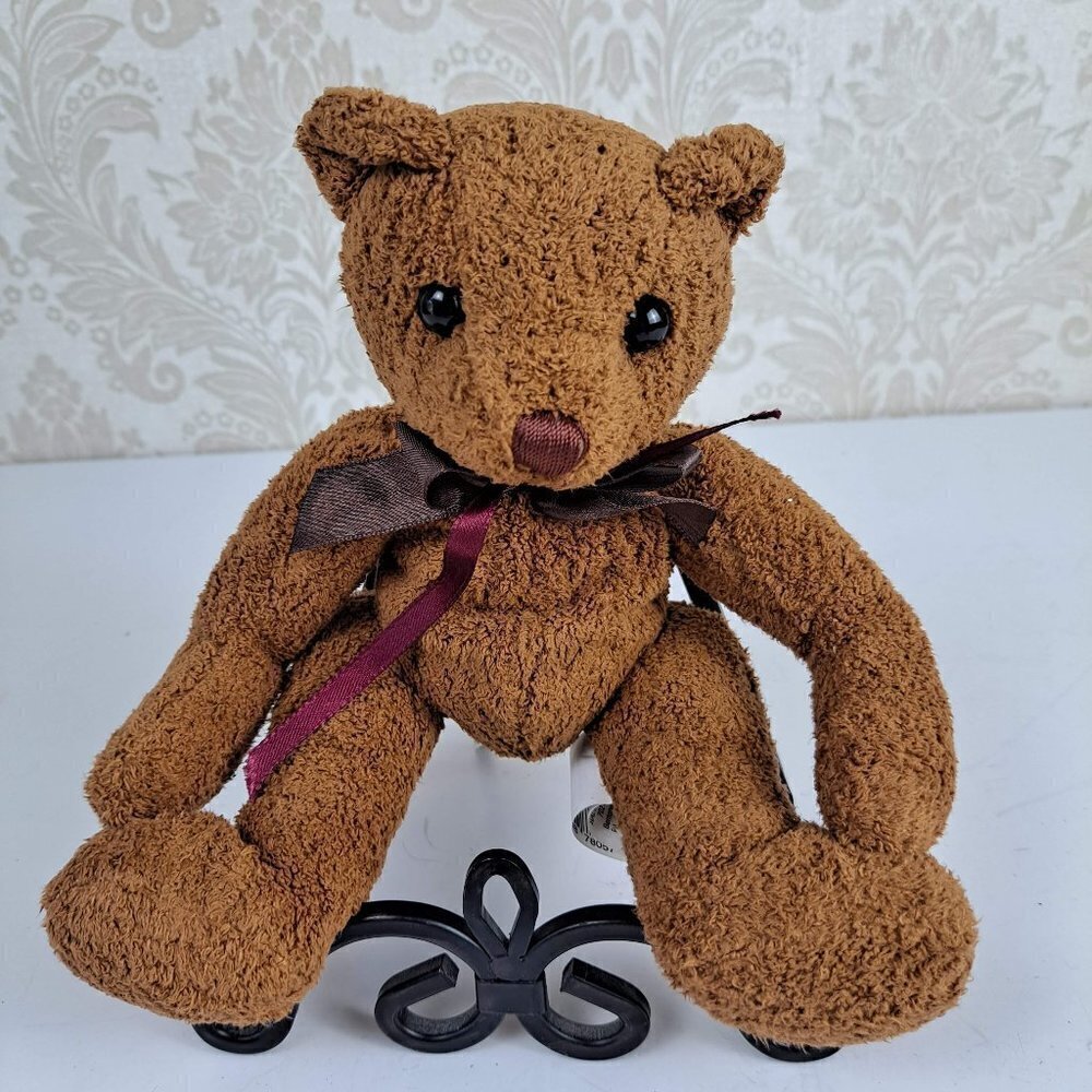 Teddy B Bear Boyds Mohair Collection Plush Bear Collectible Vintage Retired